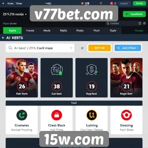 Recursos e funcionalidades do site v77bet