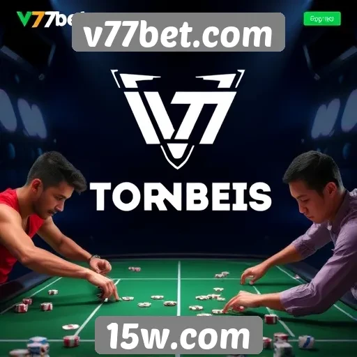 Plataforma v77bet.com promove torneios regulares para jogadores